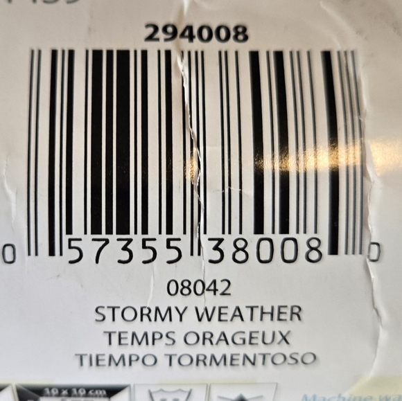 Caron Simply Soft Yarn 5 Skeins - Black, Autumn Red, White, Stormy Weather - Picture 9 of 9